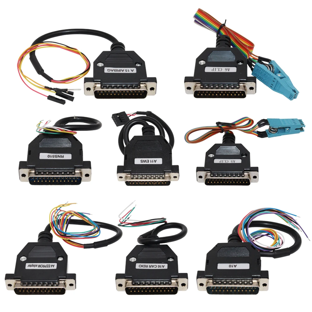 Carprog V10.93 + полный адаптер генератора ключей для автомобиля Prog V10.93/V10.05/8 21 подушки