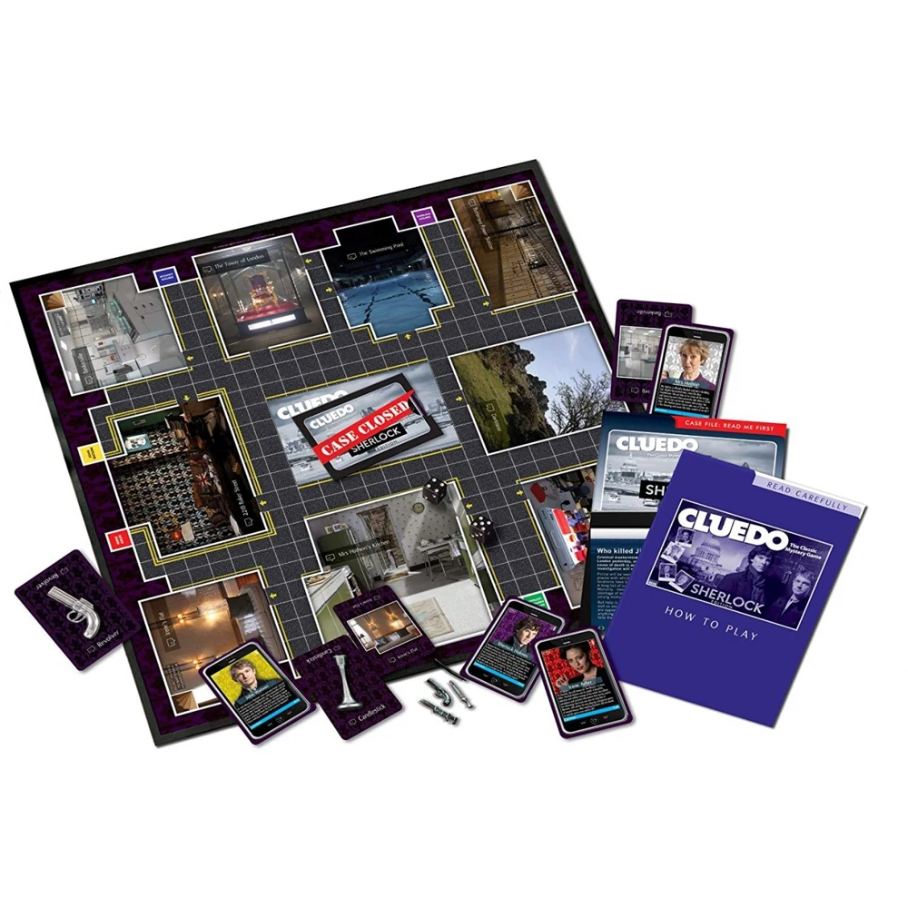 Настольная игра Шерлок А42261210 HASBRO GAMING CLUEDO | Игрушки и хобби