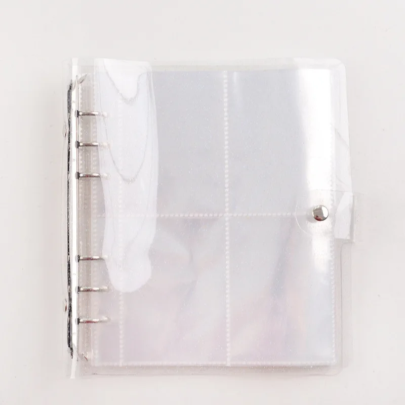 

20/40 Pockets PVC Portable Photo Album Jelly Color Album for Mini Instax & Name Card 3/5inch Album De Photos only inner pages