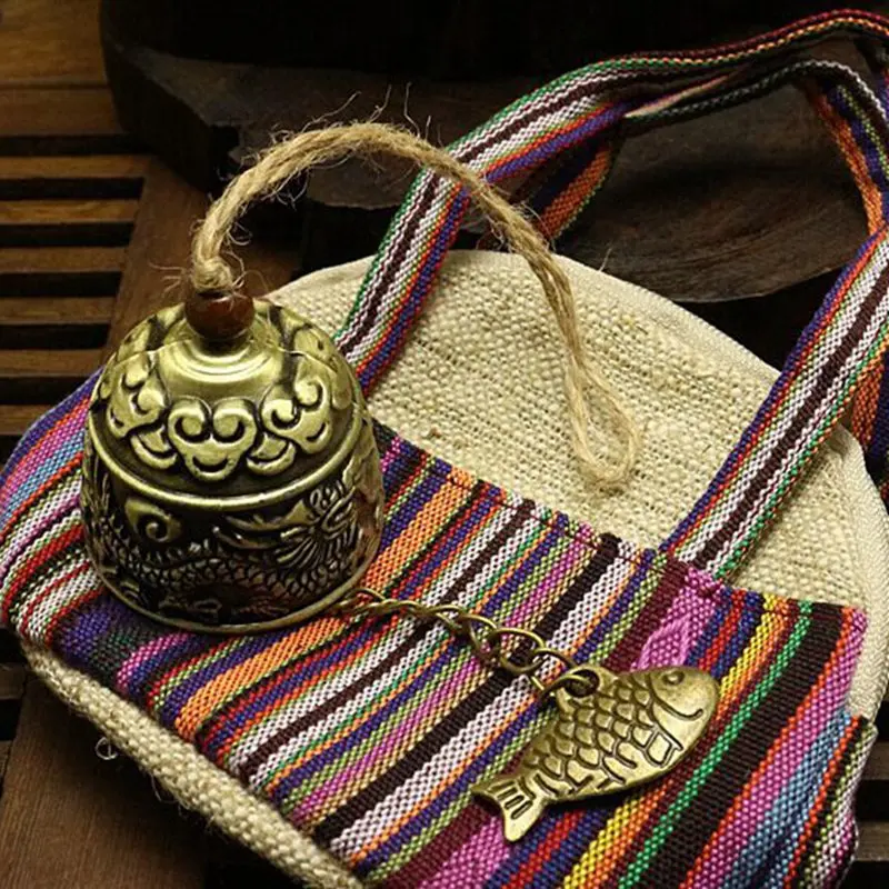 Рыба Узор колокольчики домашнего металла колокольчик висячие украшения