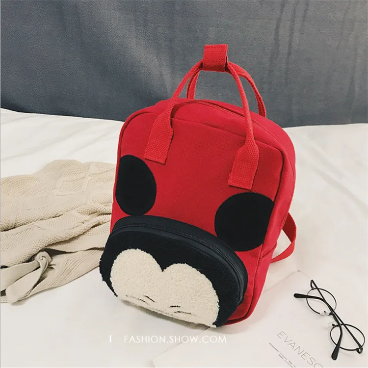 Новый детский рюкзак Disney для осени и зимы милый девочек с мультипликационным