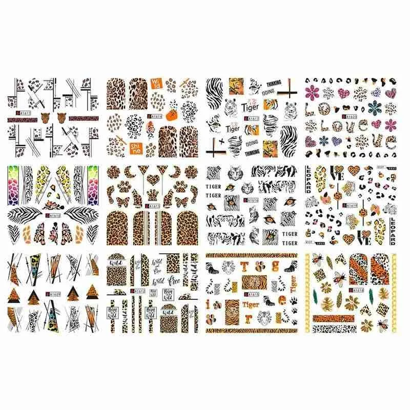 

Spring Flower Nail Stickers Sunflowers Deisgn Water Transfer Decals DIY Nail Art Watermark Manicure Design Manicure Decor