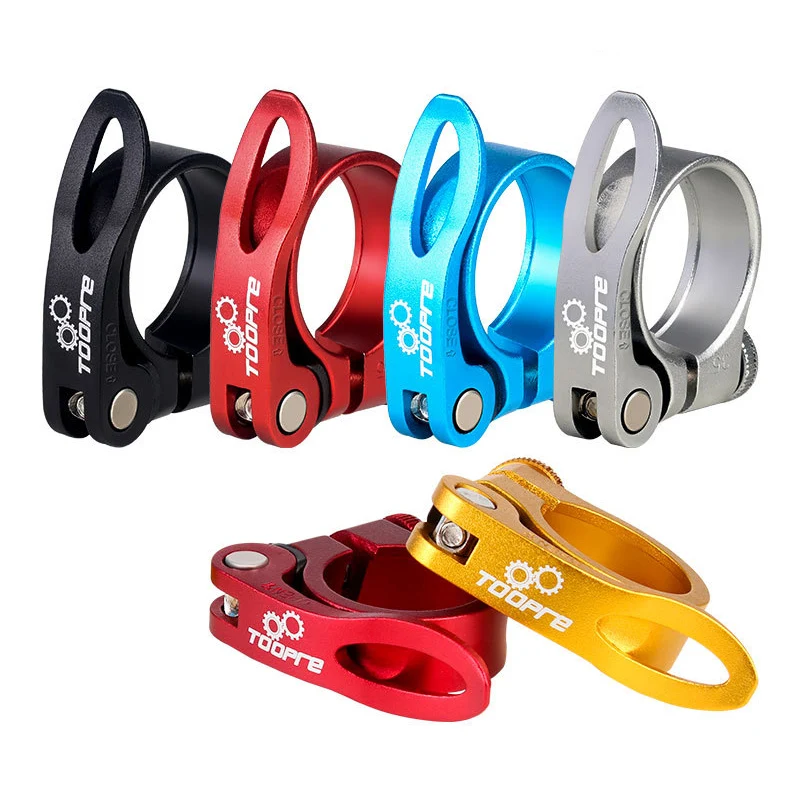 Зажимы для подседельного штыря велосипеда быстросъемные 31 8 мм/34 9 мм алюминиевый