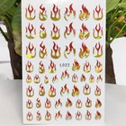 3D наклейки для ногтей, водостойкие Сияющие наклейки, наклейки для ногтей, цветные красивые огни, украшения для ногтей, Аврора, серебристый дизайн