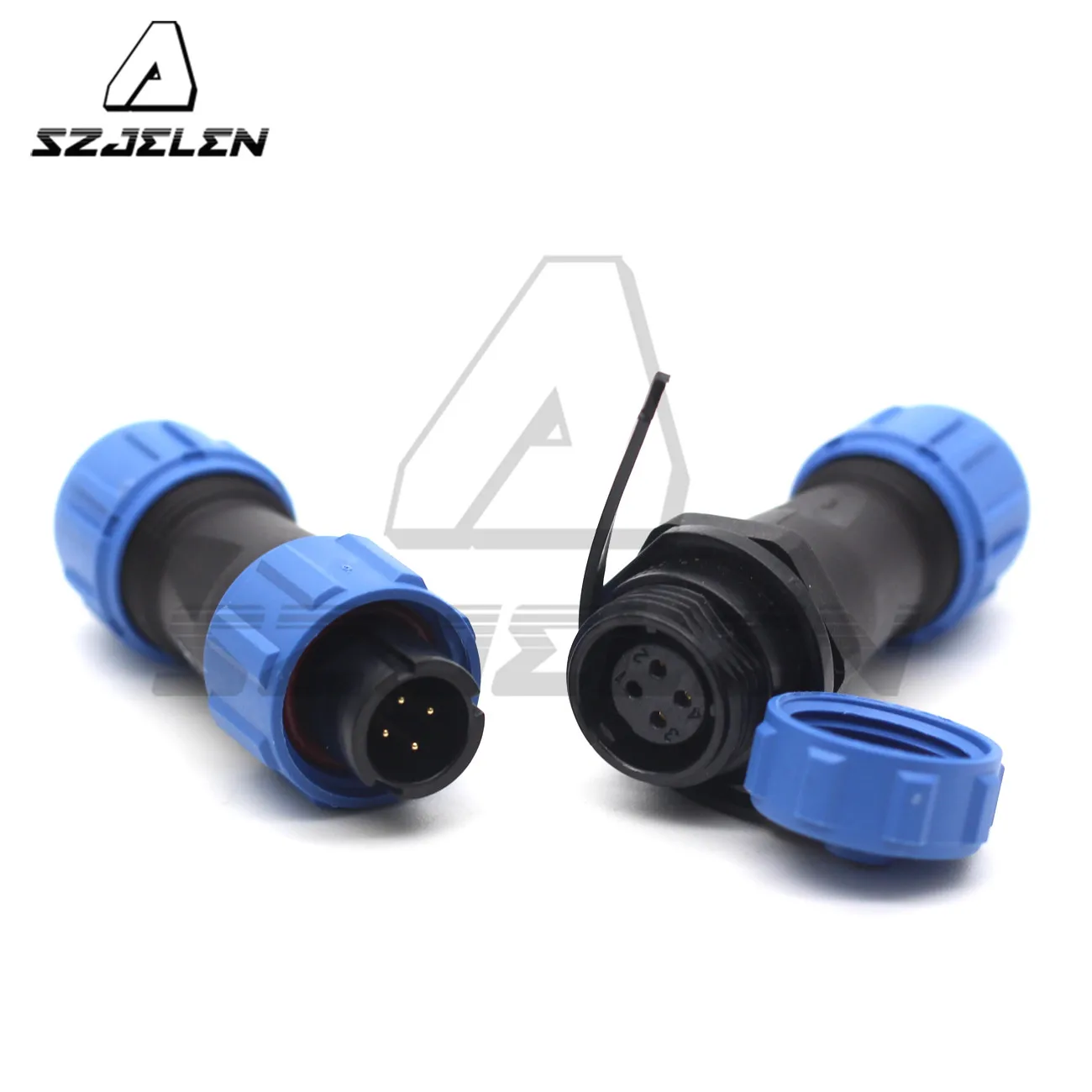 SP11 Type 4-Pin Docking Waterproof Connector Plug &amp Socket Aviation Industrial Equipment Wire Male and Female IP67 | Обустройство