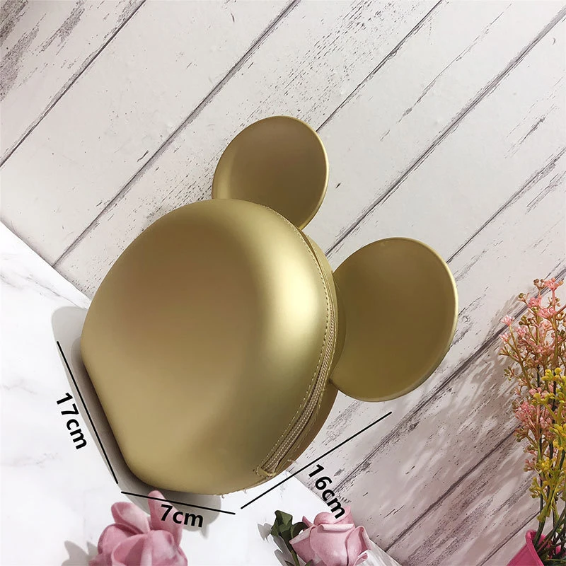 2019 женские сумки-мессенджеры с Микки Маусом зеленые модные сумочки из ПВХ в стиле