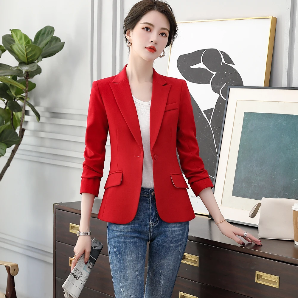 Женский блейзер с длинным рукавом зеленое розовое темно синее|Женские пиджаки| |