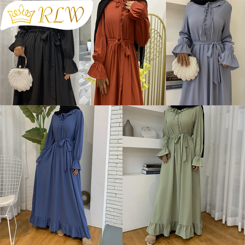 

New Design Turkey Mujer Roupa Maxi Robe Kaften Djellaba Women Muslim Dress Musulman De Mode Caften Marocain Modest Ramadan Abaya