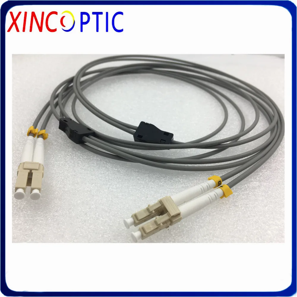 20mtr 2-ядерный многомодовый бронированный патч-корд 20 м мм 50/125 OM1 OM2 ST SC LC FC