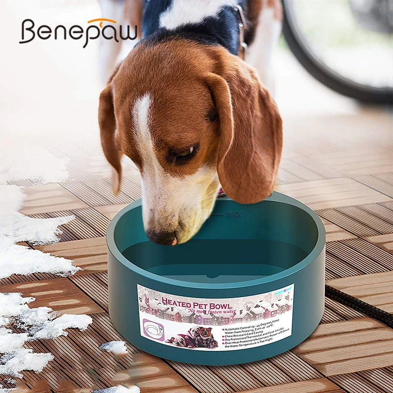 Миска для собак Benepaw с подогревом 2 л|Кормление собаки| |