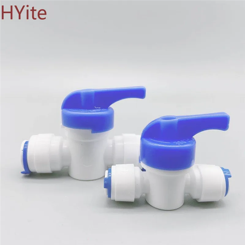 RO прямой 1/4 &quot3/8&quot дюймовый OD шланг быстрое соединение управления фитинги