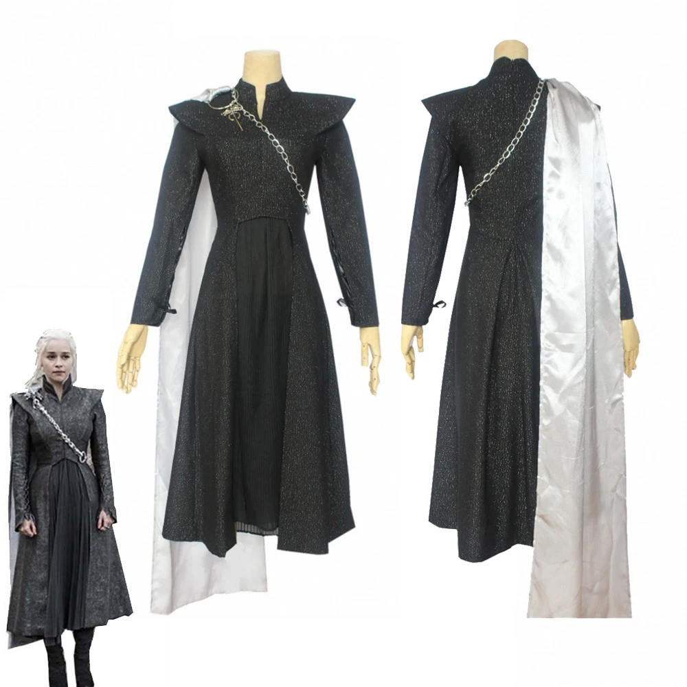 Горячая Фильм Игра Престолов Дейенерис Таргариен Косплей Костюм Женщины