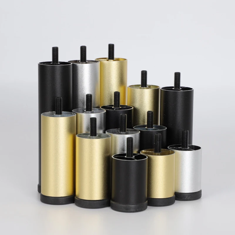 

4 шт., Алюминиевые ножки для шкафа, дивана, холодильника, стиральной машины