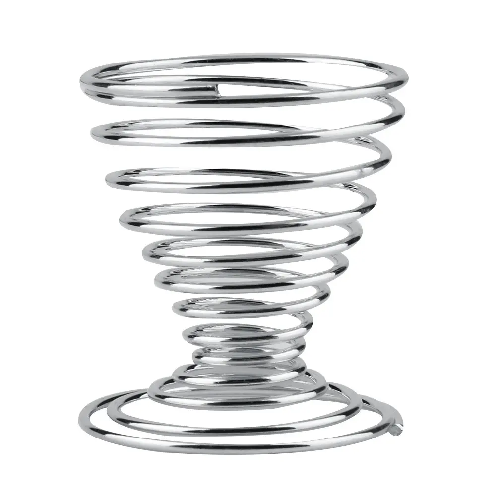 1pc Stainless Steel Spring Wire Tray Boiled Egg Cups Holder Stand Storage New Worldwide Store | Дом и сад