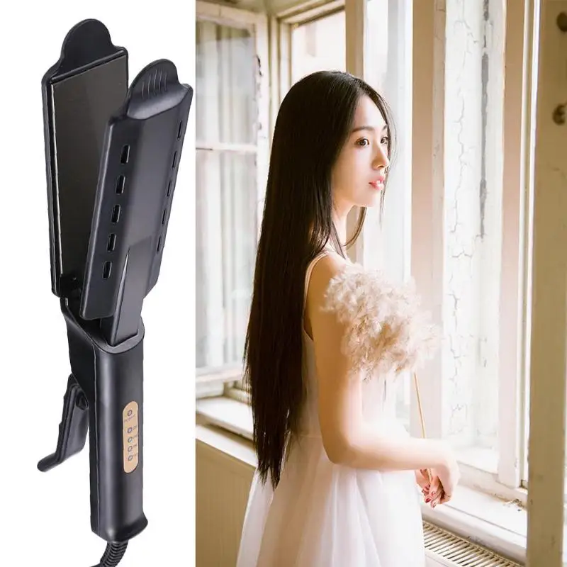 Выпрямитель для волос с четырьмя зубьями быстрый нагрев профессиональный