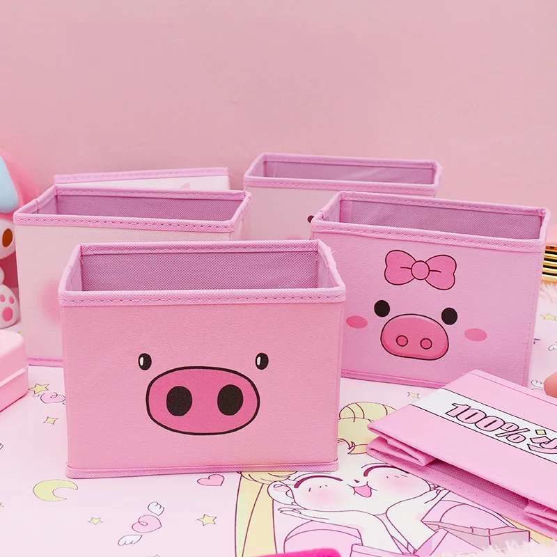 Розовые косметические ящики для хранения косметический чехол складной