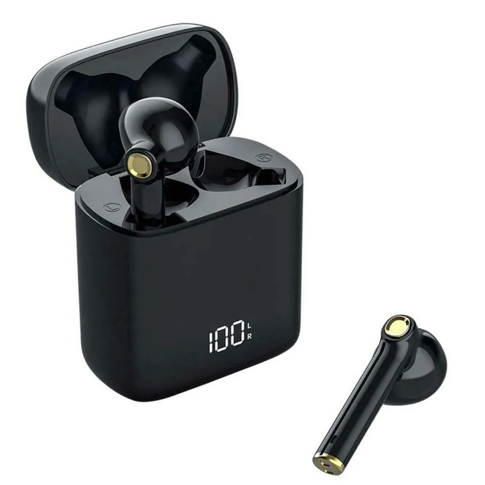 

TWS Bluetooth Earphones For Android/ IOS Smartphone Wireless Headphones With Microphone Waterproof Earbuds 500mAh Charging Box