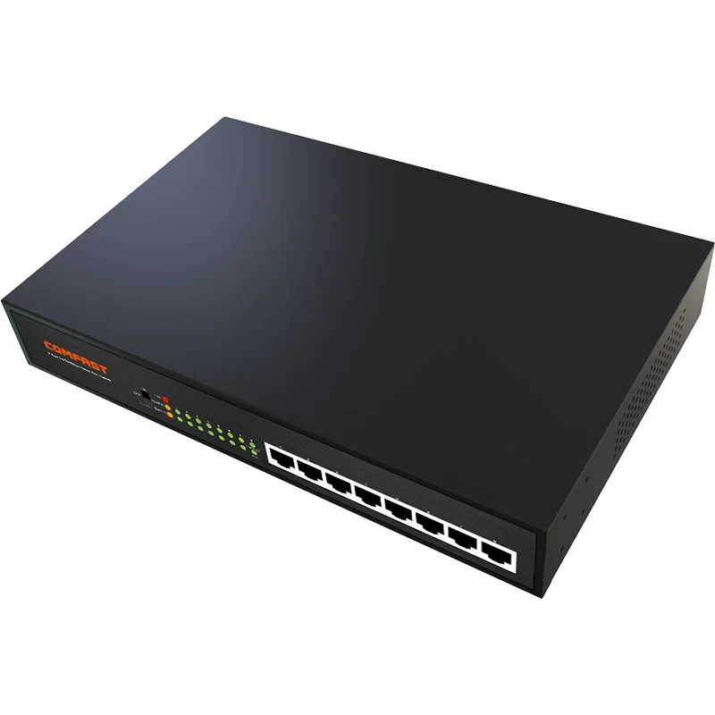 Comfast CF-S180P высокое Мощность интеллектуальный мониторинг питания 8 Порты и разъёмы