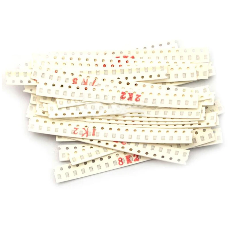 Набор резисторов 400 20 шт. = 0805 1% SMD 1/8 Вт (10 Ом ~ 1 м Ом) | Электронные компоненты и