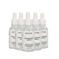 5pc glycolic acid peel 100 skin reshaping repairs pores invisible and brightens the complexion acne treatment korean skin care