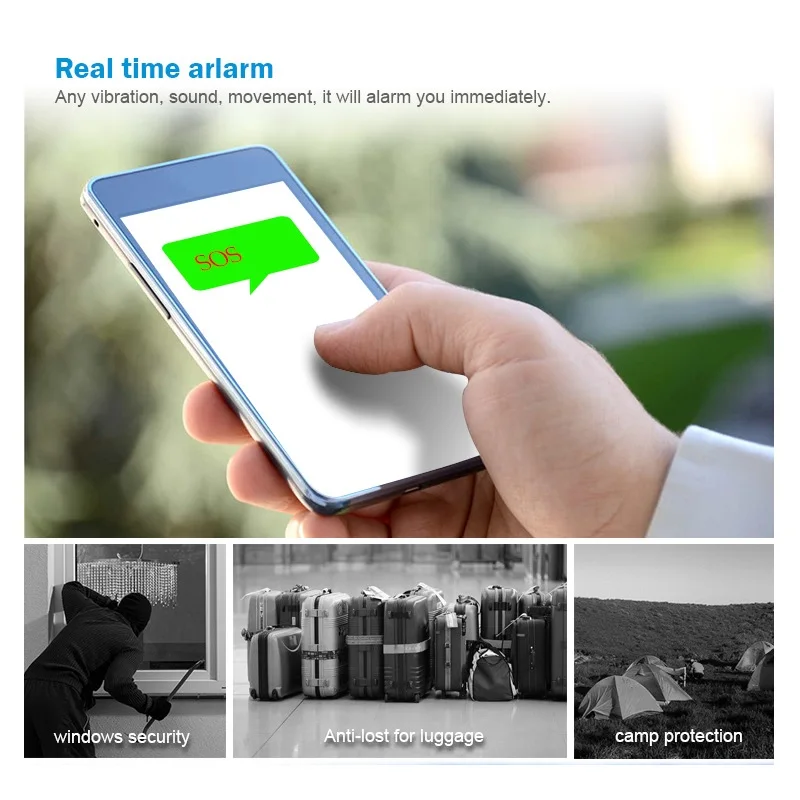 RF V20 мини GPS локатор персональный трекер 80 дней в режиме ожидания 7 1 Внешний