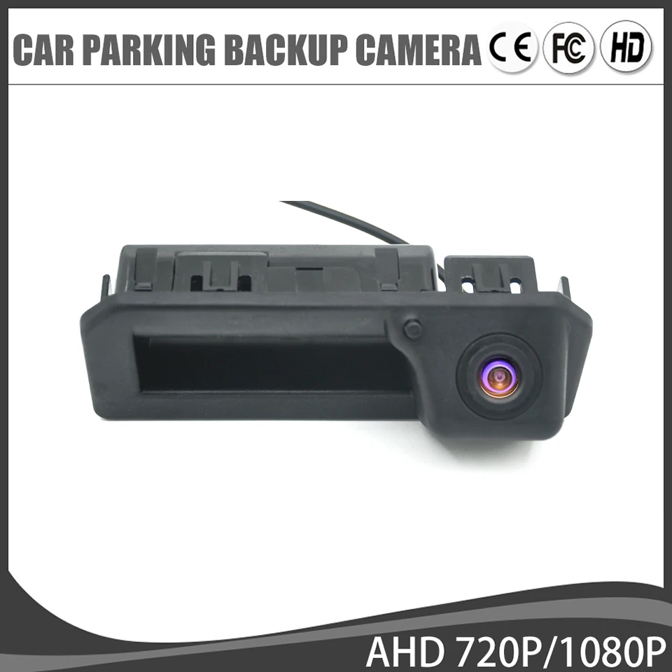 

Vehicle Car Rear View Reverse Camera For Audi Q2 Q5 A5 A6 VW Passat Skoda Kodiaq 2017 2018 Auto Backup Parking Night Vision AHD