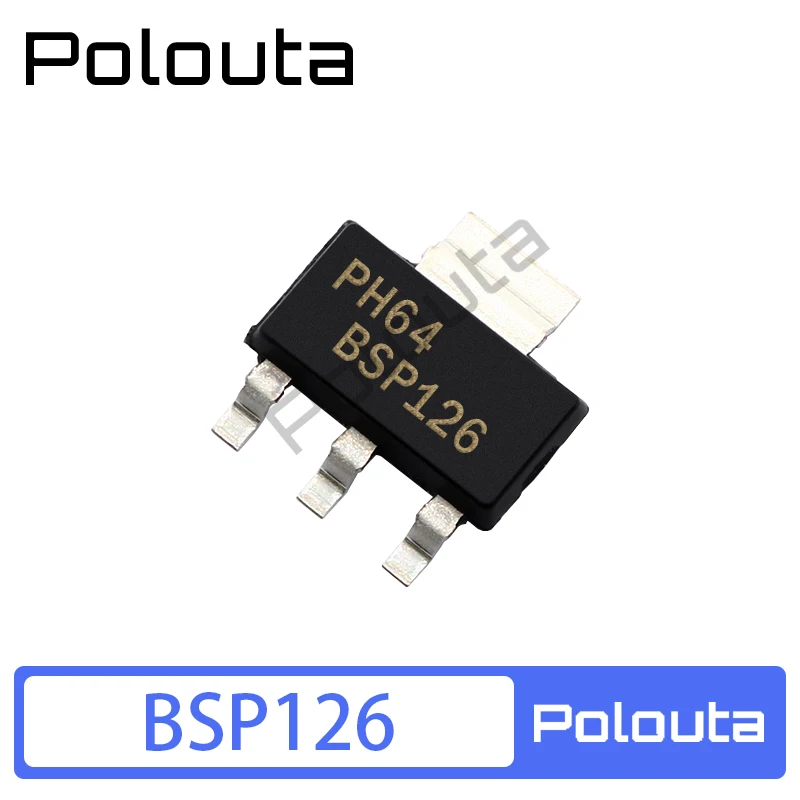 10 шт./партия Polouta BSP125 SOT223 MOSFET трубка с полевым эффектом транзисторы SMD Triodes