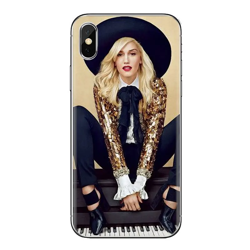 gwen stefani American Female Singer Soft Transparent Cover For iPod Touch Apple iPhone 4 4S 5 5S SE 5C 6 6S 7 8 X XR XS Plus MAX |