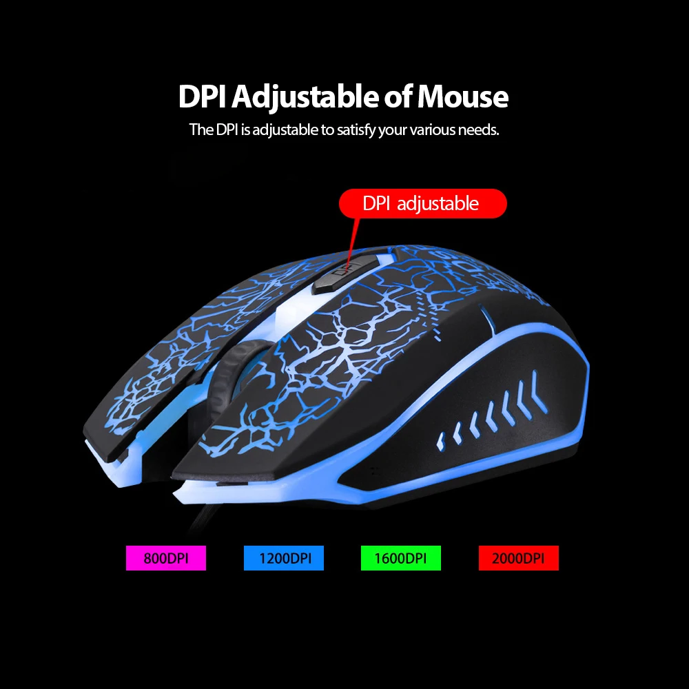 Проводная эргономичная игровая клавиатура и мышь комплект из водонепроницаемой