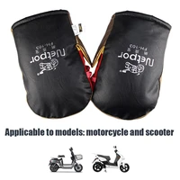 1 pair warm motorcycle handlebar gloves mittens hand warmer waterproof warm motorbikescooter handle bar hand cover muffs