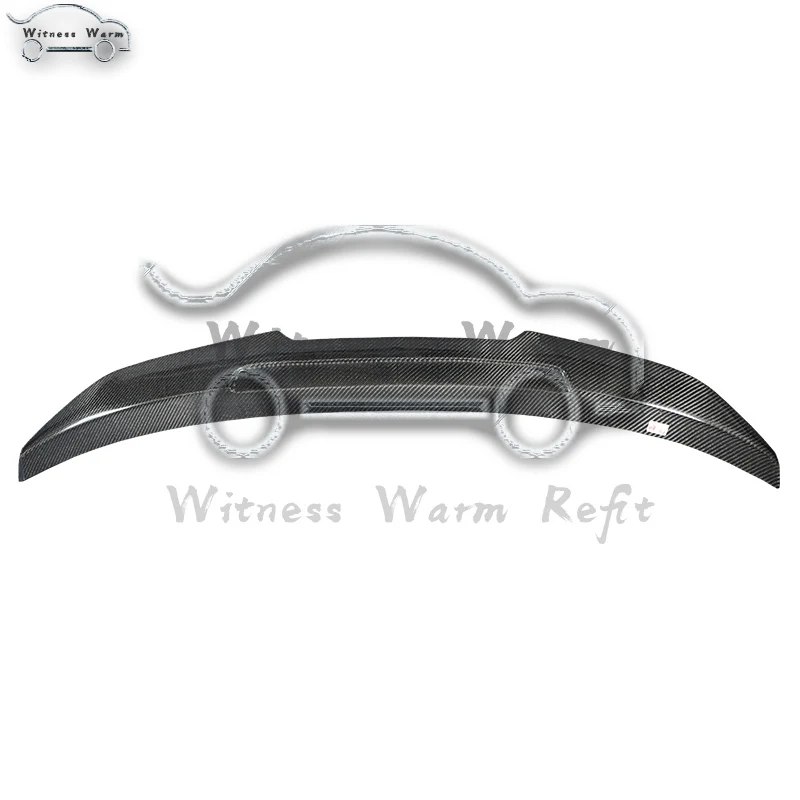 Высококачественный спойлер из настоящего углеродного волокна для багажника BMW F22