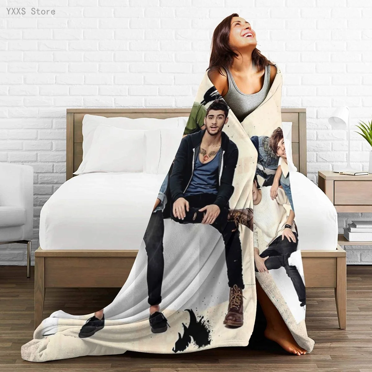 

Anime 3D printed Ultra-Soft Micro Fleece Blanket flannel throw Sherpa bedspread bedding sofa picnic fur soft blanket 300337214