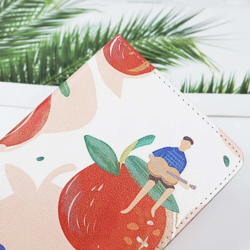 Креативный оранжевый стиль ультра тонкий умный чехол для нового iPad 9 7 2018 Air Stander