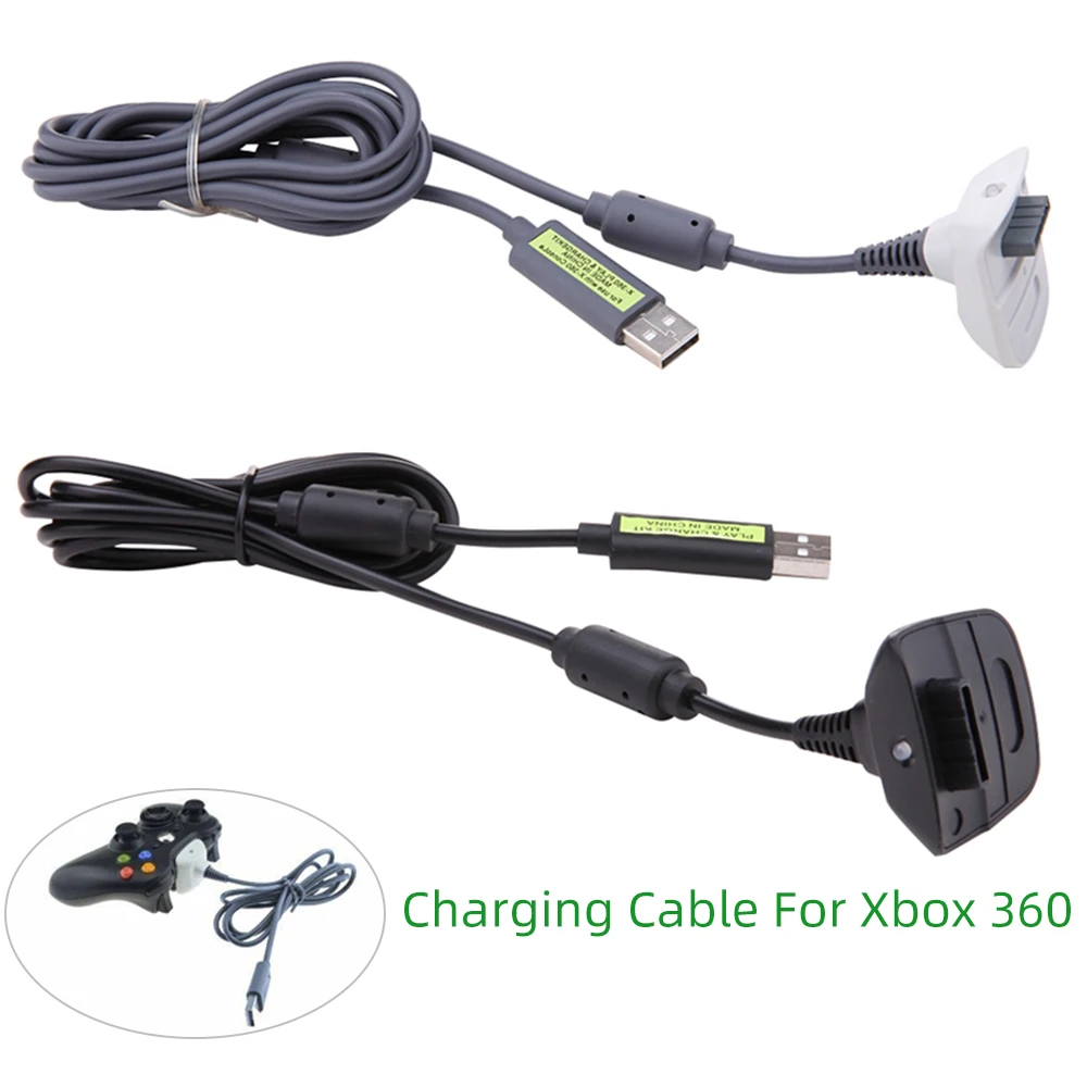 Usb зарядный кабель для Xbox 360 беспроводной игровой контроллер USB зарядное