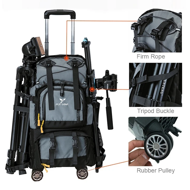 Вместительная Сумка для DSLR камеры водонепроницаемый рюкзак путешествий