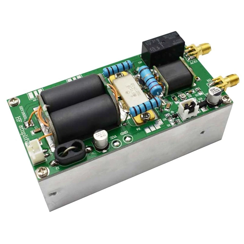 

100W SSB Linear HF Power Amplifier for YAESU FT-817 KX3 Heatsink Cw AM FM Power Supply Voltage 12V-16V