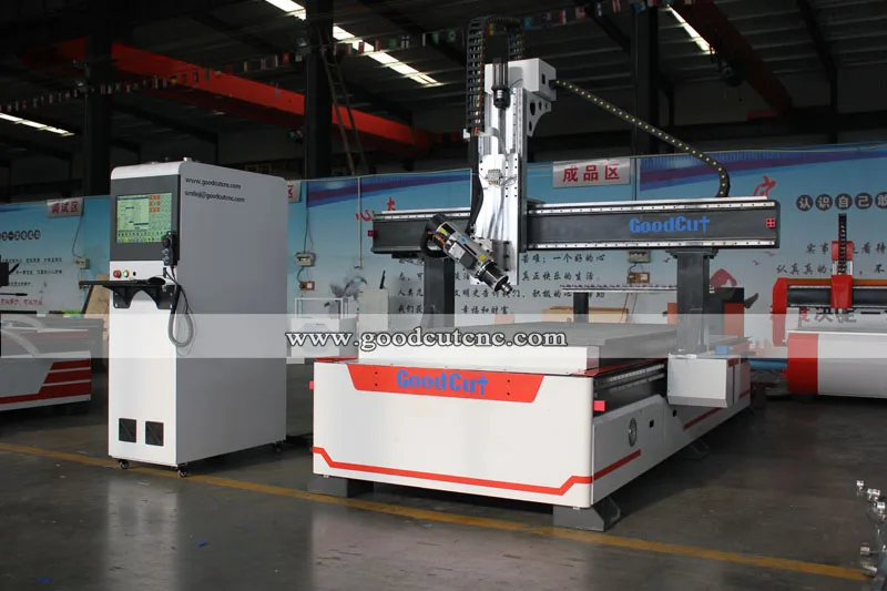 

cnc atc 4 axis engraving machine with 9kw rotated spindle