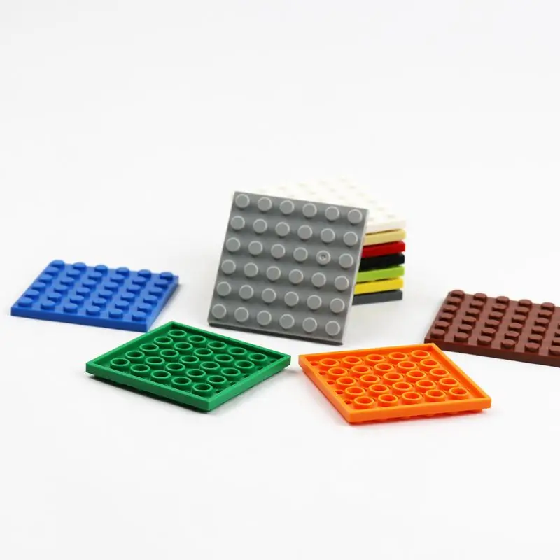 20 шт./лот пластина 6x6 MOC строительные блоки детали 3958 креативные игрушки для детей