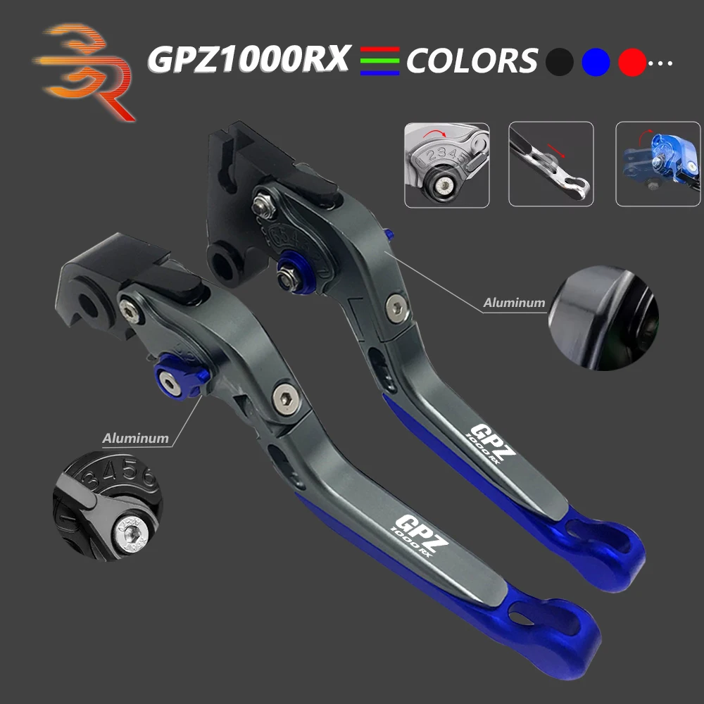 

GPZ 1000RX For Kawasaki GPZ 1000 RX 1995-1998 1996 1997 Motorcycle Brake Clutch Levers CNC Adjustable Folding Extendable Lever