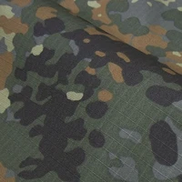 1 5m width flecktarn camo fabric german army camouflage cloth cotton diy military handkerchief tablecloth sofa cover material