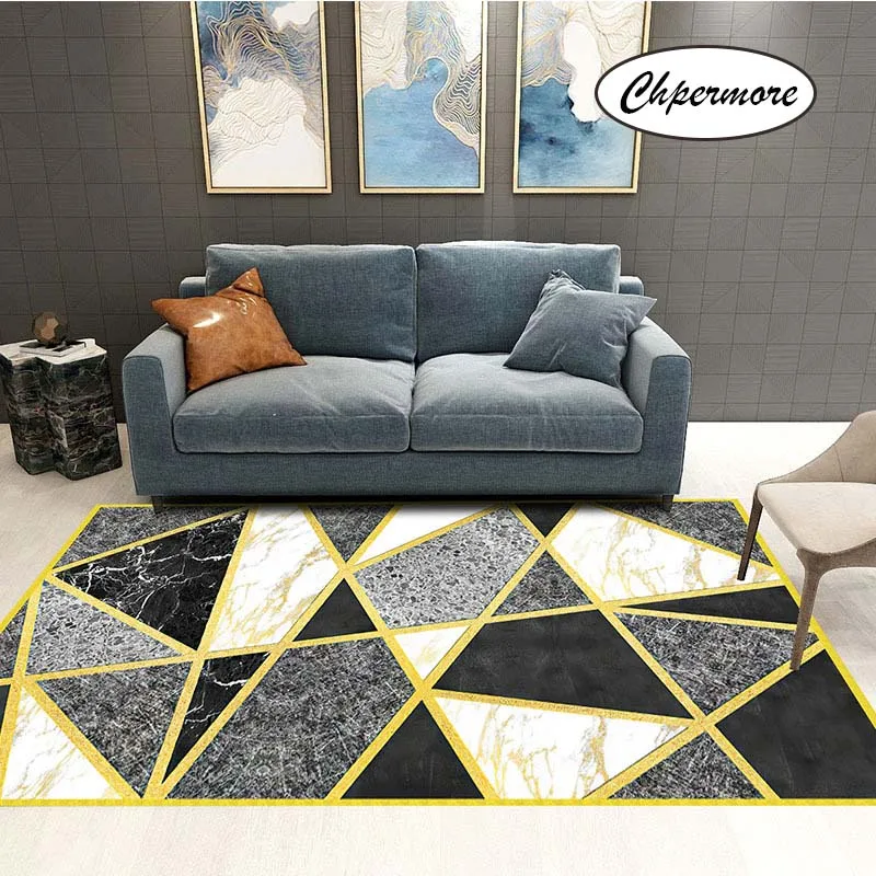 Большие геометрические коврики Chpermore в европейском стиле декоративные татами