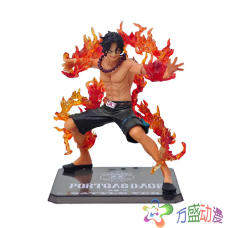 

OP ZERO Portgas D Ace Battle Ver. Фигурка из ПВХ Fleam, модель игрушек 13 см