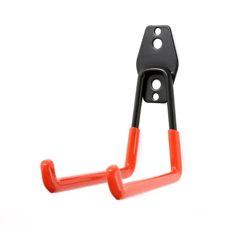 New Hook Garage Storage Tool Wall-Mounted Heavy-Duty U-Shaped Holder Double Organizer Non-Slip Coating Supplies | Дом и сад