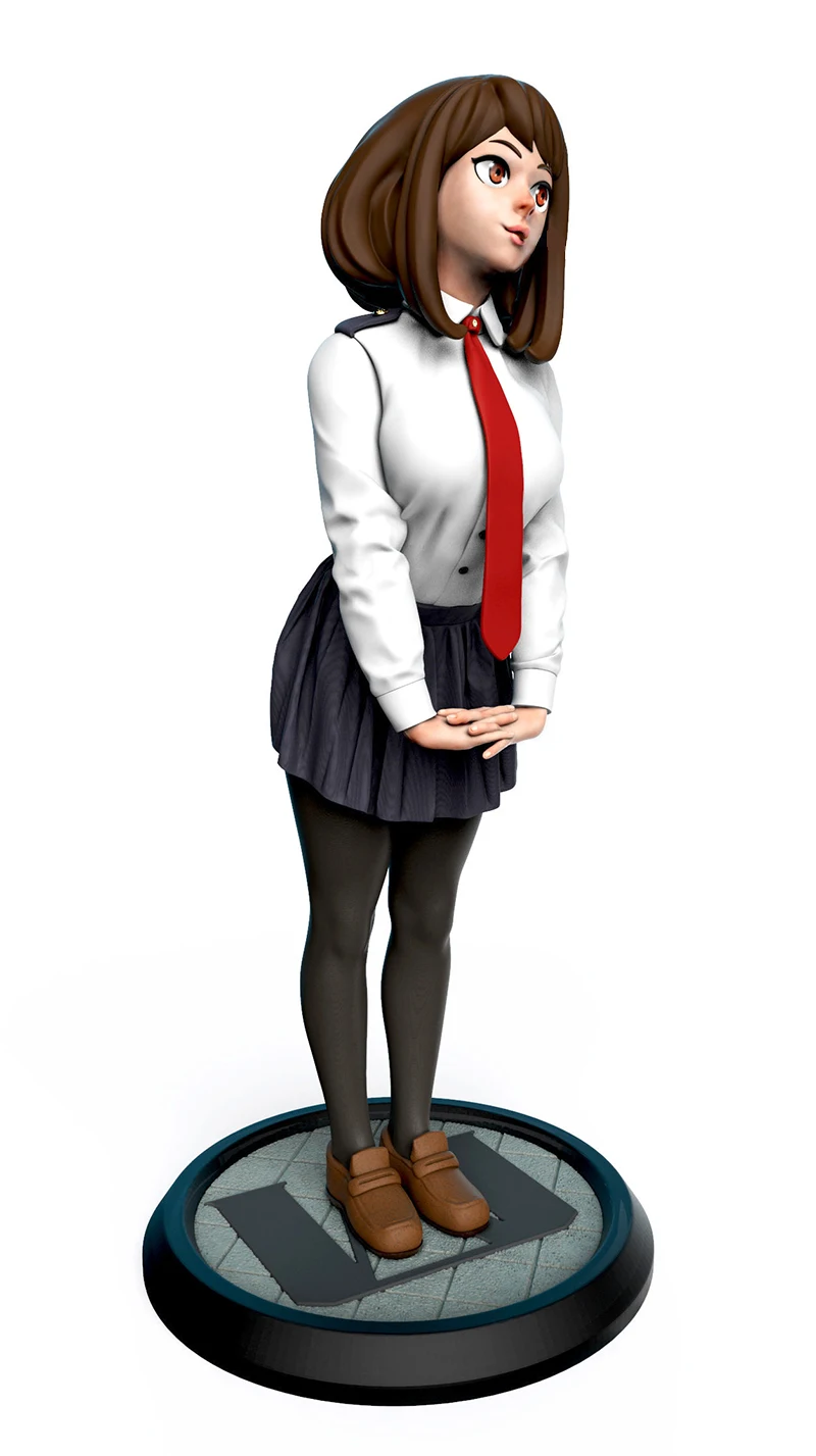 

1/24 75mm 1/18 100mm Resin Model Pretty Lovely Professional Girl Figure Unpainted No Color RW-521