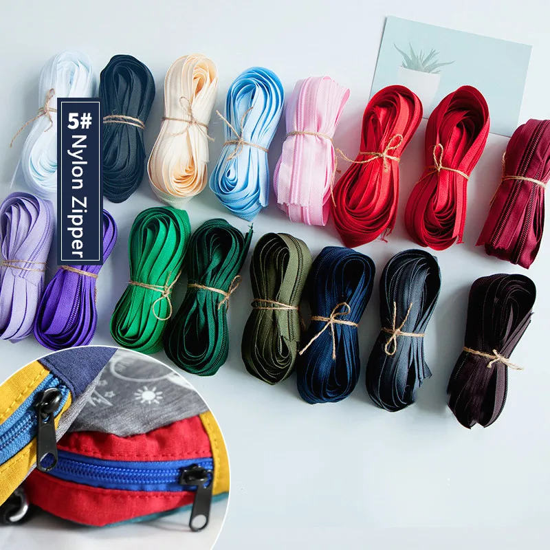 Нейлоновая сумка ручной работы на молнии 5 # цветов чехол для дивана с москитной