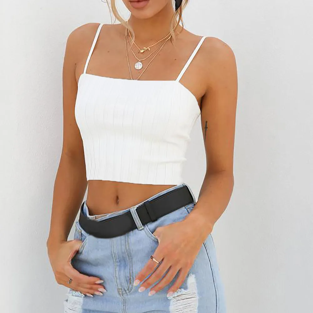 Женский камзол укороченный топ с открытыми плечами тонкий однотонный на