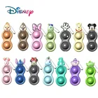Мини-игрушка-брелок Disney, пузырьковый сенсорный брелок, аксессуары для ключей, игрушка-антистресс, подарок на день рождения