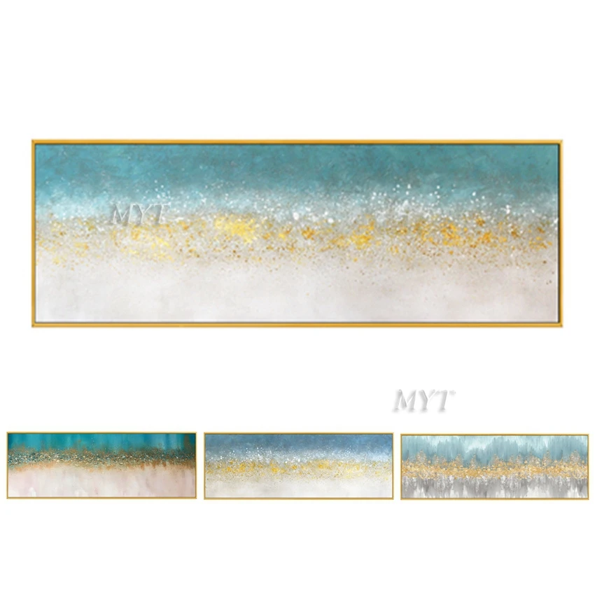 

Sea And Sand Abstract Oil Painting Oil Painting On Canvas For Living Room Hom Decor Pictures Wall Art Paintings 100% Handmade