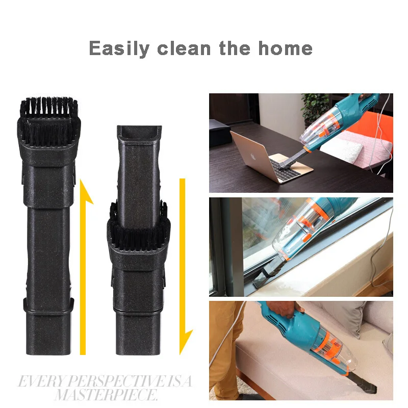 

DEERMA Vacuum Cleaner Hand-Held Push Rod 2-in-1 Dual Use Vacuum Cleaner 1.2L Capacity Dust Box Low Noise Vertical Dust Collector