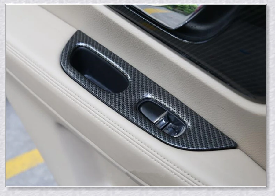 Автомобильный Внутренний дверной подлокотник стеклоподъемник кнопка крышка